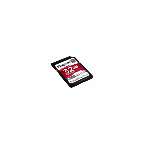 Kingston SDHC karta 32GB Canvas React Plus SDHC UHS-II 30...