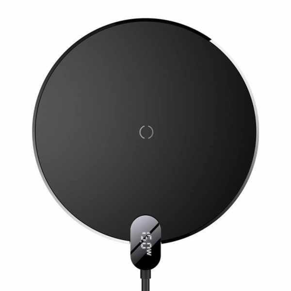 BASEUS Digitální LED indukční nabíječka 2 A (BSU3185BLK)