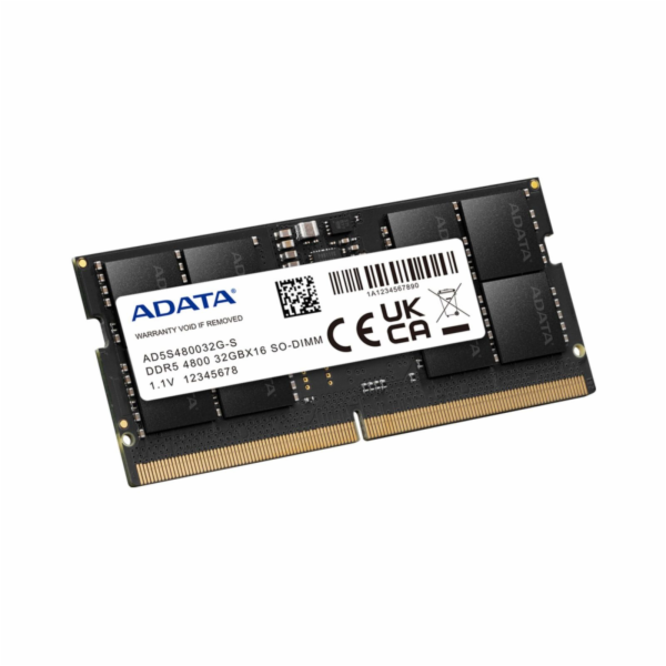 Adata/SO-DIMM DDR5/32GB/4800MHz/CL40/1x32GB
