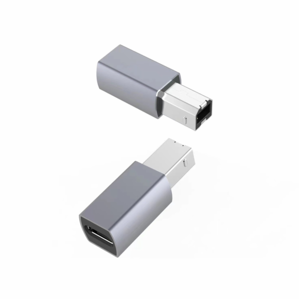 Redukce USB C female - USB2.0 B Male hliníková