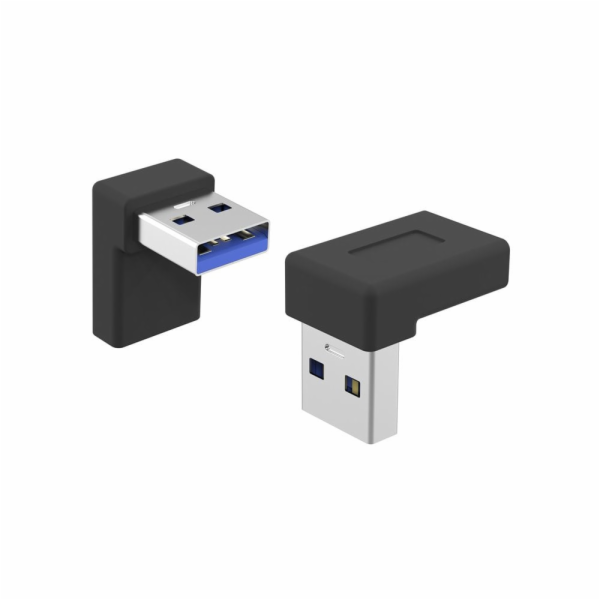 PremiumCord USB-C - USB 3.0 Male kur31-27 Zahnutá 90° red...
