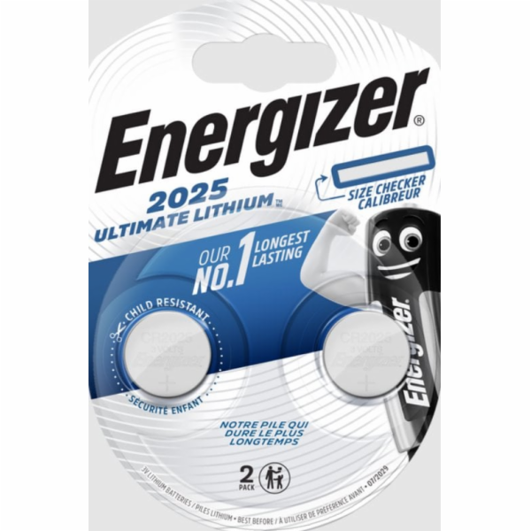Energizer Ultimate Lithium - CR2025 2pack