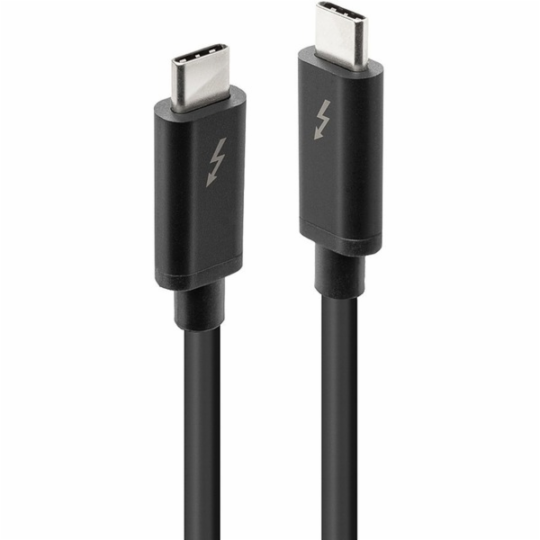 Lindy Kabel Thunderbolt 3, 20 Gbit/s (černý, 1 metr)