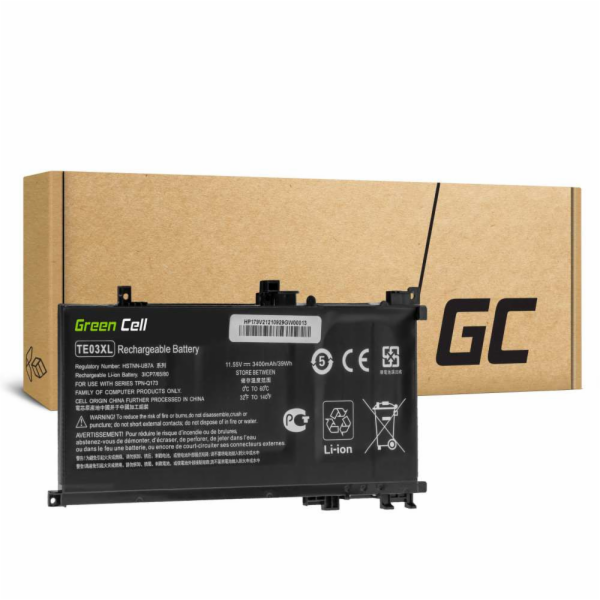 Green Cell TE03XL Battery for HP Omen 15-AX052NW 15-AX055...