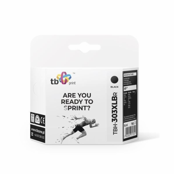 Ink. kazeta TB kompat. HP EP 6200 T6N04AE, BK