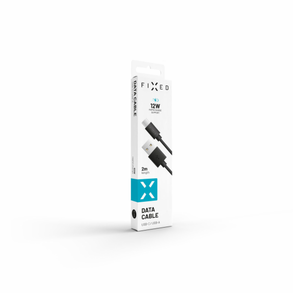 Fixed 2m USB-C kabel, černý FIXD-UC2M-BK