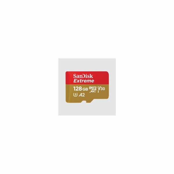 SanDisk micro SDXC karta 128GB Extreme (190 MB/s Class 10...