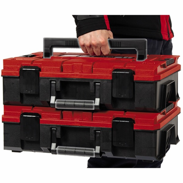 Einhell Systémový kufr E-Case SF včetně mřížkové pěny (če...