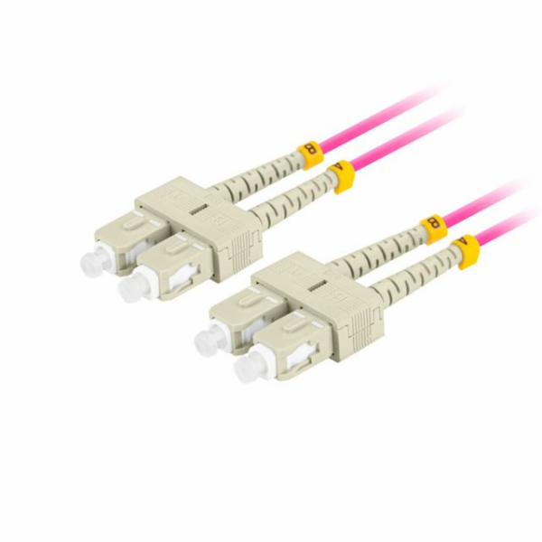 LANBERG optický patch cord MM SC/UPC-SC/UPC duplex 1m LSZ...