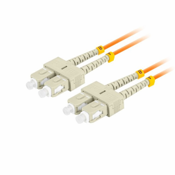 LANBERG optický patch cord MM SC/UPC-SC/UPC duplex 2m LSZ...