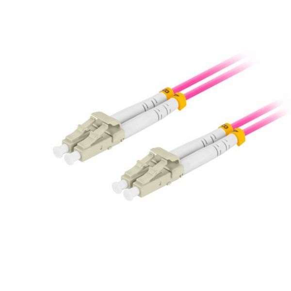 LANBERG optický patch cord MM LC/UPC-LC/UPC duplex 1m LSZ...