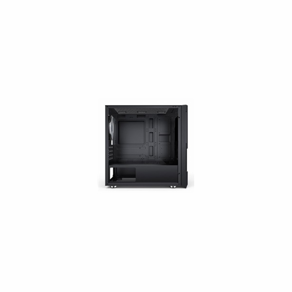 EVOLVEO M5, case mATX, průhledná bočnice, černá