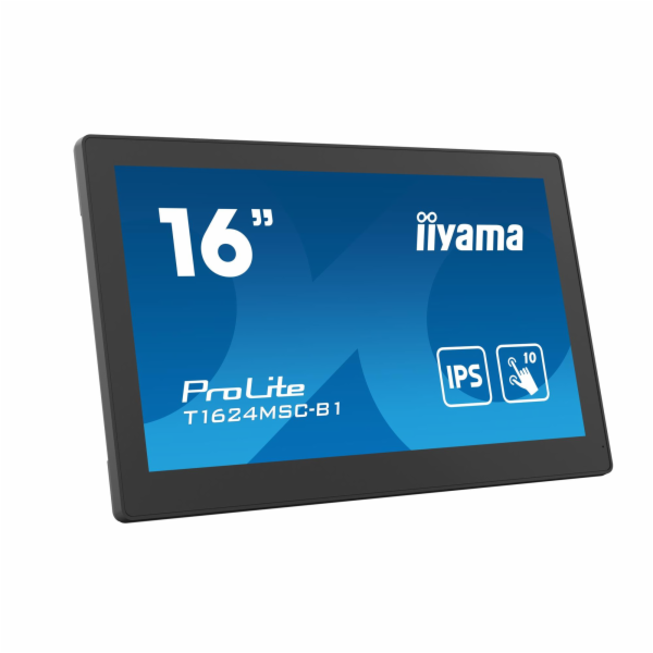 16" iiyama T1624MSC-B1: FHD,HDMI,Media Player
