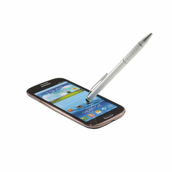 LEITZ Stylus  Complete 2 v 1, stříbrná