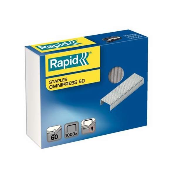 Rapid drátky Omnipress 60, 1000 ks