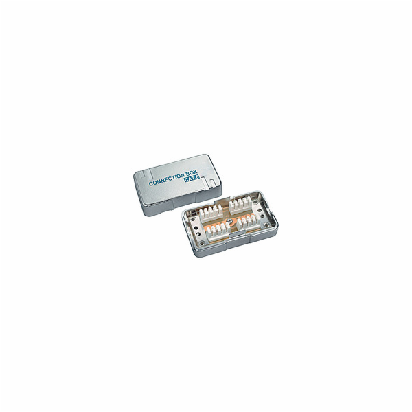 Spojovací box CAT6 STP 8p8c LSA+/Krone