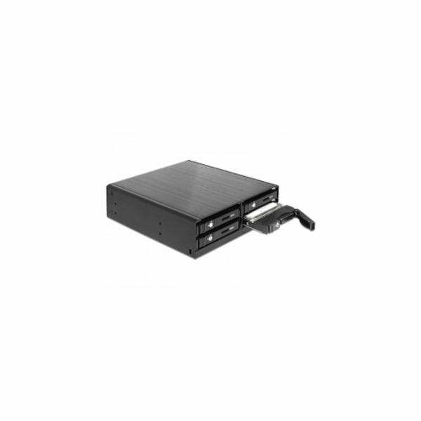 Delock 5.25" Mobilní výměnný rámeček pro 4 x 2.5" SATA HD...