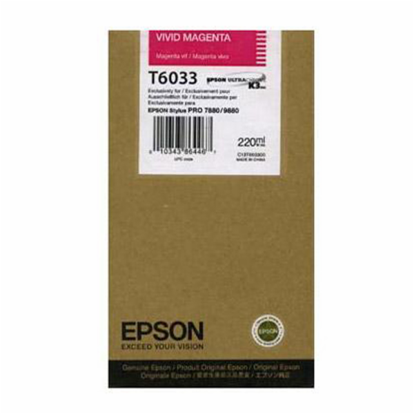 Epson T603 Vivid magenta 220 ml