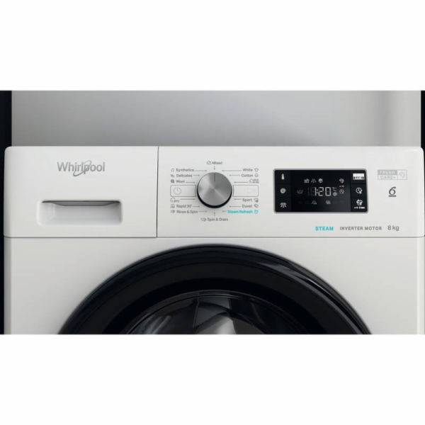 Pračka Whirlpool FFB 8469 BV EE, 8 kg, bílá