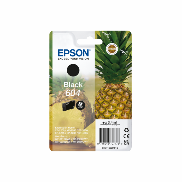 Epson ink C13T10G14010  T10G140, 604  or