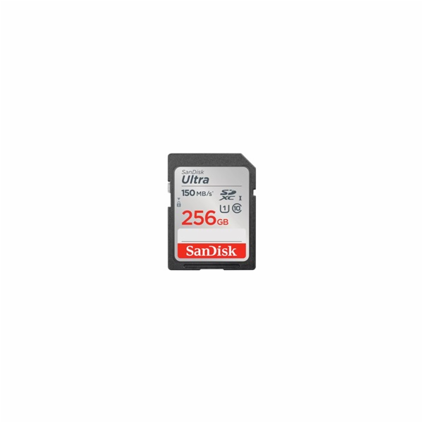 Paměťová karta Sandisk Ultra 256 GB SDXC 150 MB/s, Class ...