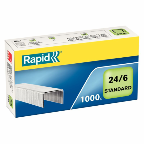 Esselte Sponky Rapid Standard 26/6, 1000 ks (24861300)