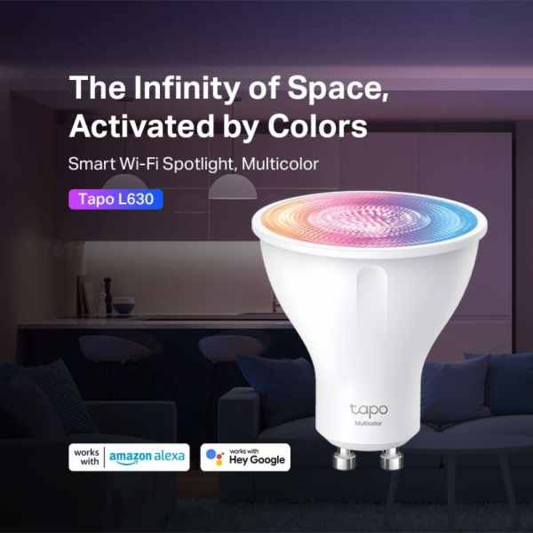 TP-Link Tapo L630 chytrá WiFi stmívatelná LED žárovka (ba...