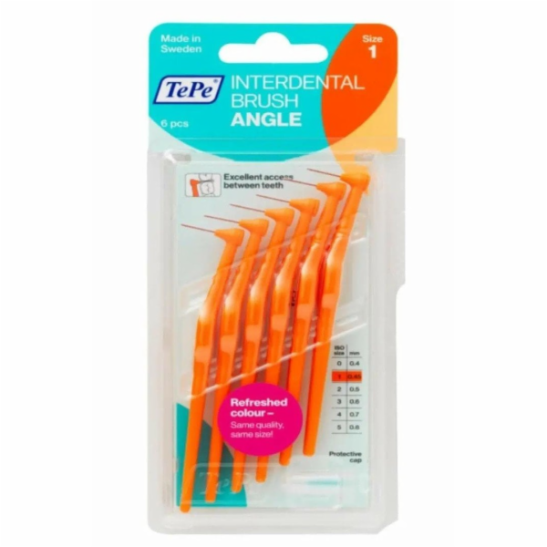TePe TePe Angle 0,45 mm Mezizubní kartáček 6 ks