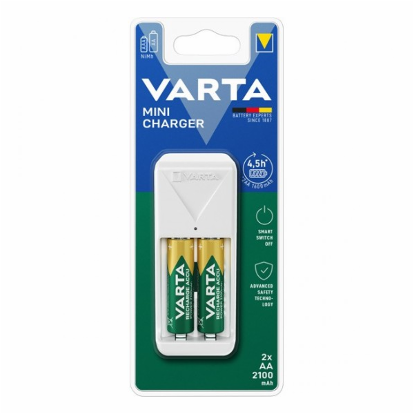 Nabíječka VARTA MINI +2R6 2100 R2U  NA57656 101 451