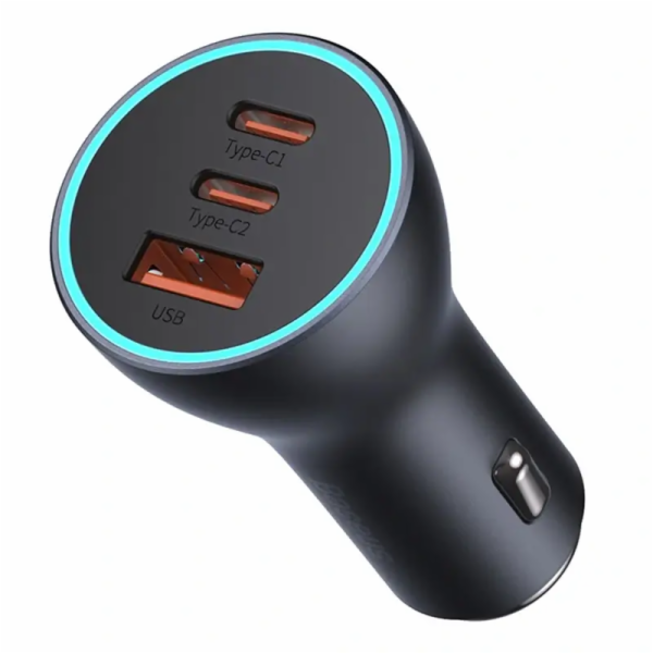 Baseus CGJP010013 Nabíječka do Auta Triple Quick Charger ...