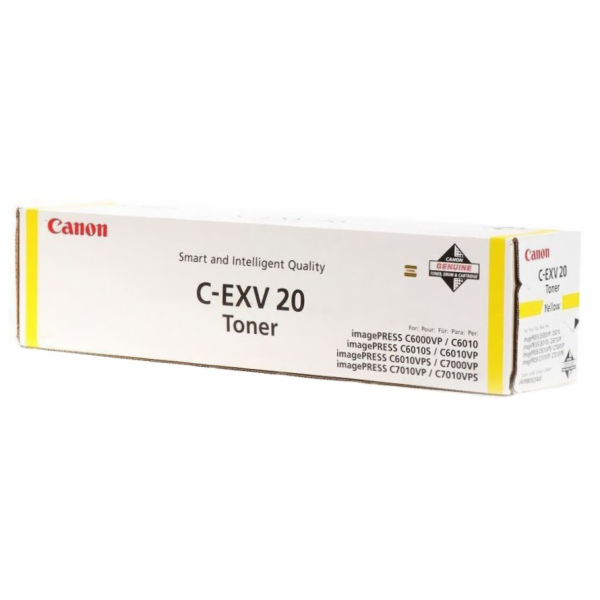 Canon C-EXV20 Y  0439B002  originální/Ca