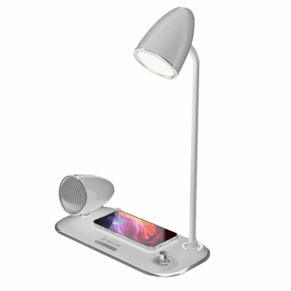 Tellur Nostalgia Wireless Desk Charger, Bluetooth Speaker...