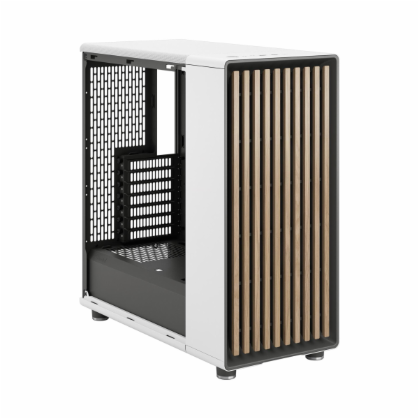 Fractal Design North Chalk White TG Clear Tint/Midi Tower...
