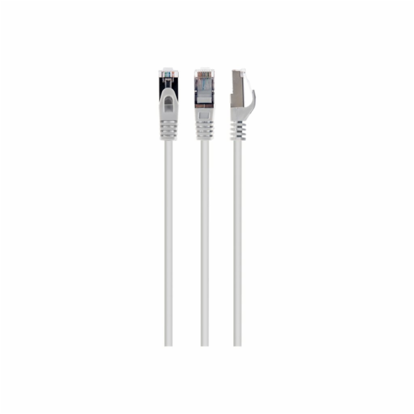 PATCH KABEL S/FTP cat.6a LSZH 1m white