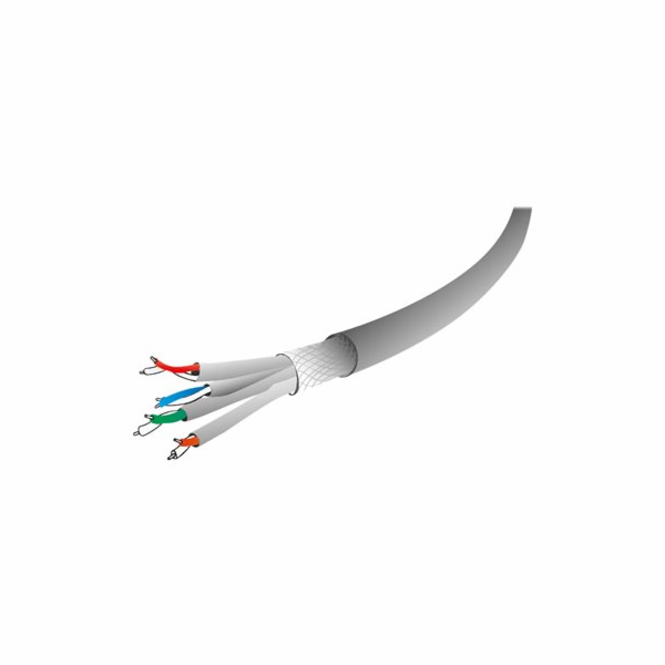 PATCH KABEL S/FTP cat.6a LSZH 10m black