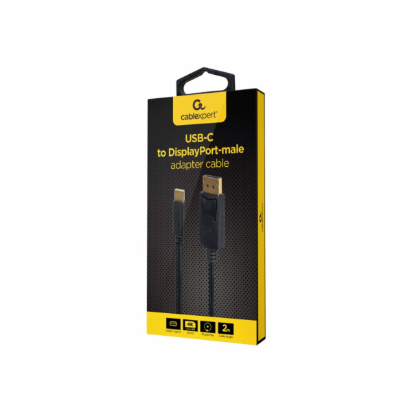 Gembird kábel USB-C (M) na DisplayPort (M), 4K, 60Hz, 2m ...