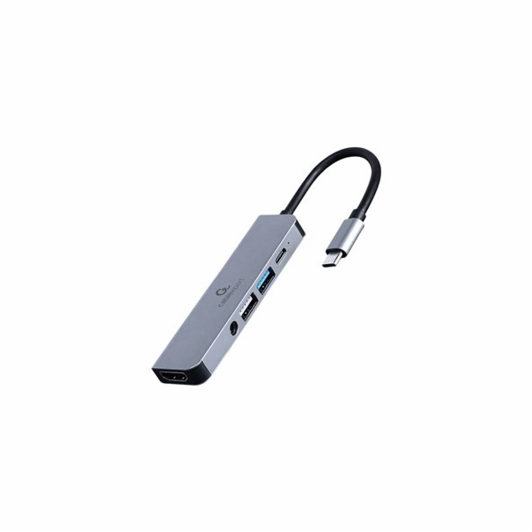 Gembird A-CM-COMBO5-02 USB Type-C 5-in-1 multi-port adapt...