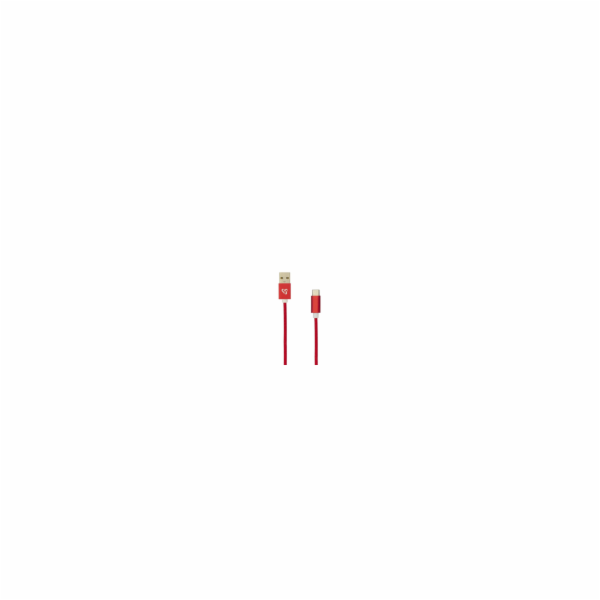 Sbox USB->Type-C M/M 1.5m CTYPE-1.5R strawberry red