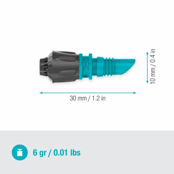 Rozprašovací tryska systému Micro-Drip 360°, 5 kusů