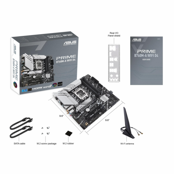 ASUS PRIME B760M-A WIFI D4 soc 1700 DDR4 mATX 2xHDMI DP