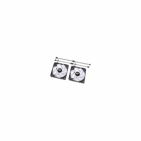 THERMALTAKE Ventilátor CT120 ARGB 2-Pack, 2x120mm, černá