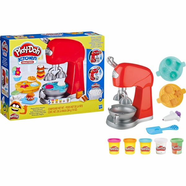 Kuchyňský robot Hasbro Play-Doh Super, hnětení