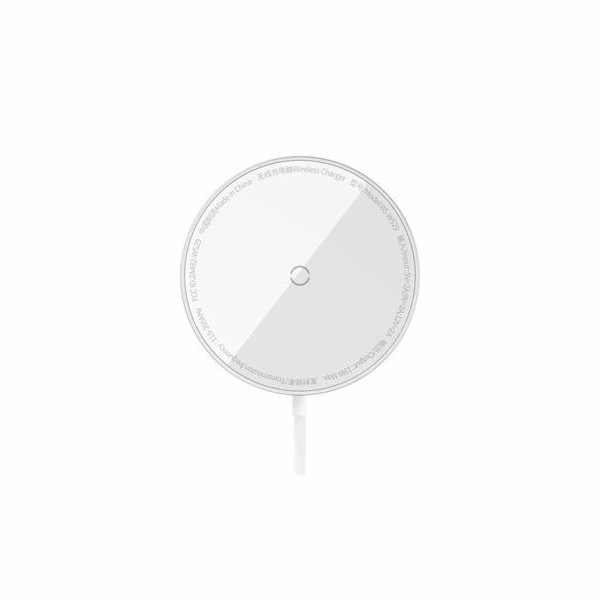 Baseus Charger Baseus Simple Mini3 Magsafe 15W (stříbrná)...