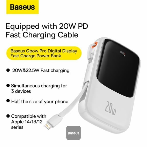 PowerBank Baseus PowerBank Baseus QPOW Digital Display 10...