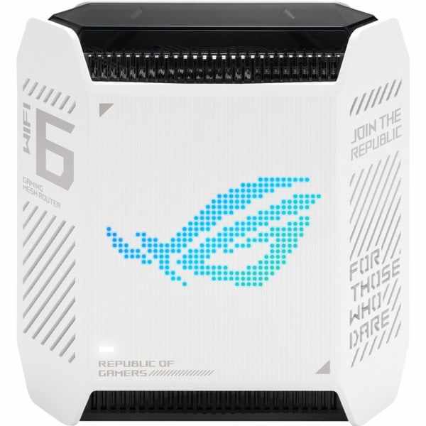 ASUS GT6 1-pack white Wireless AX10000 ROG Rapture Wifi 6...