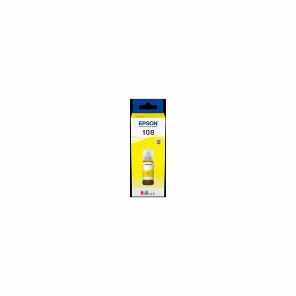 EPSON 108 EcoTank Yellow ink bottle