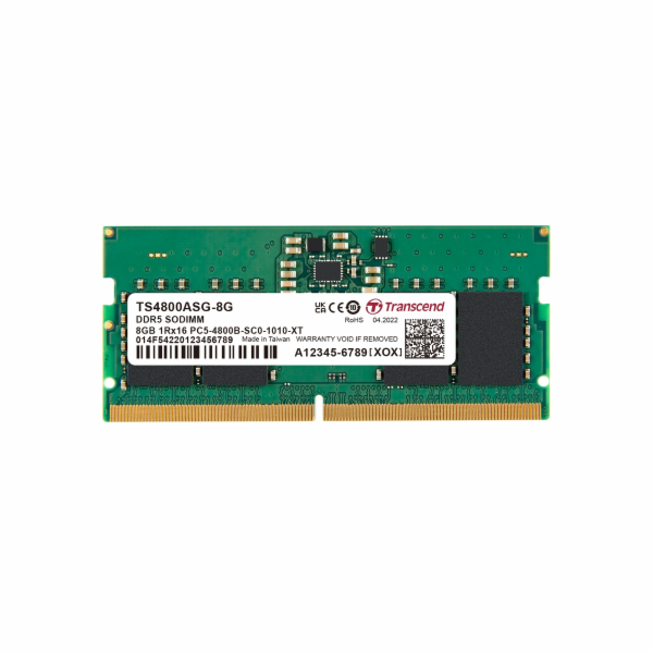 Transcend DDR5 8GB 4800Mhz CL40 JM4800ASG-8G JetRam 8GB S...