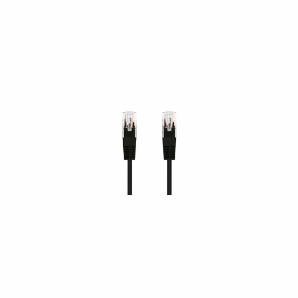 C-TECH Kabel patchcord Cat5e, UTP, černý, 0,5m
