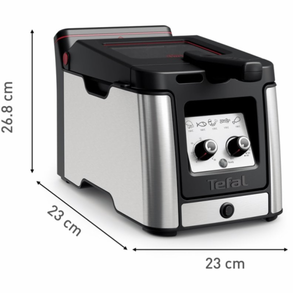 Tefal Fritéza Clear Duo FR600D