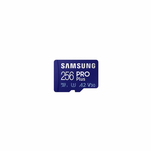 Samsung micro SDXC karta 256GB PRO Plus + SD adaptér